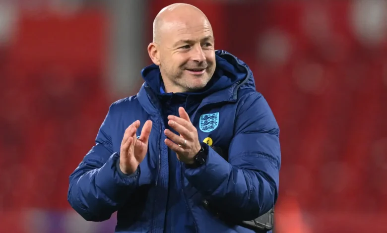 England's interim manager, Lee Carsley