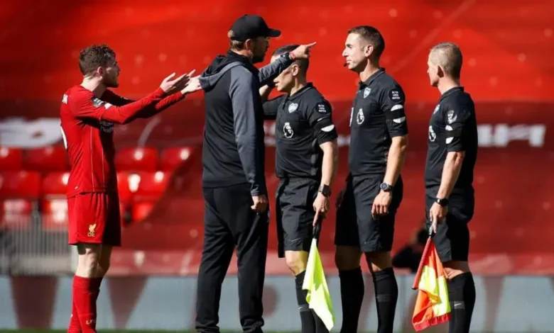 Klopp was angry with Coote following Liverpool's 1-1 draw against Burnley in July 2020