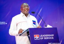 Dr. Mahamudu Bawumia, the Presidential Candidate of the New Patriotic Party (NPP)