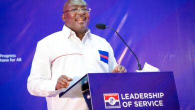 Dr. Mahamudu Bawumia, the Presidential Candidate of the New Patriotic Party (NPP)