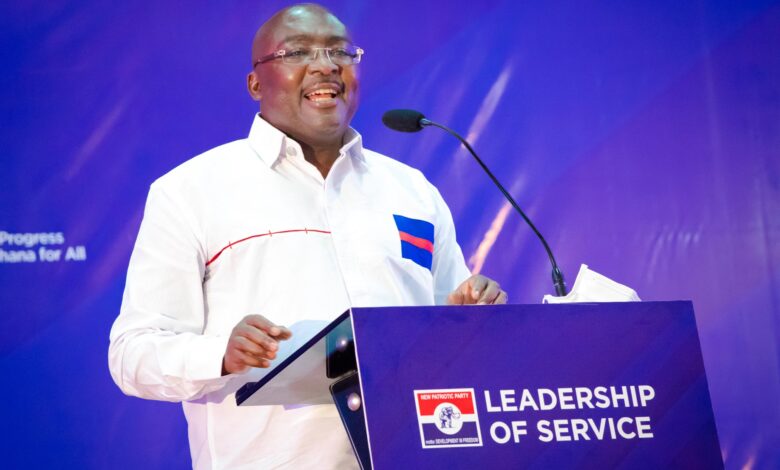 Dr. Mahamudu Bawumia, the Presidential Candidate of the New Patriotic Party (NPP)