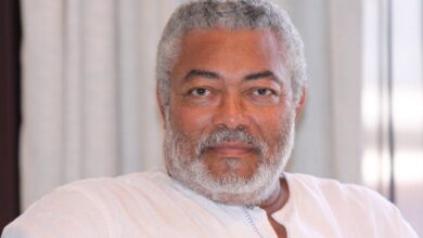 Former President Jerry John Rawlings