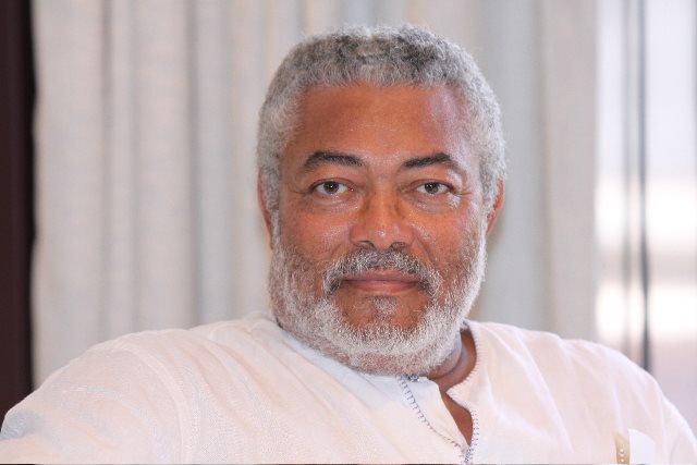 Former President Jerry John Rawlings