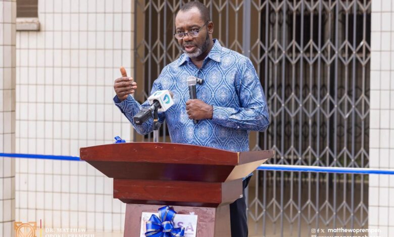 Dr. Matthew Opoku Prempeh, the New Patriotic Party (NPP) Running Mate for the 2024 elections