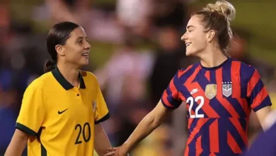 Sam Kerr and Kristie Mewis are expecting their first child