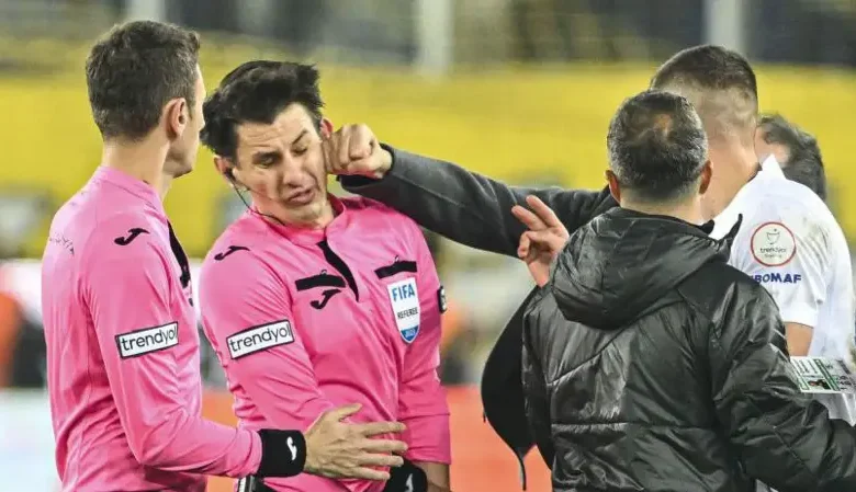 Referee Halil Umut Meleris is on Uefa's elite officials list