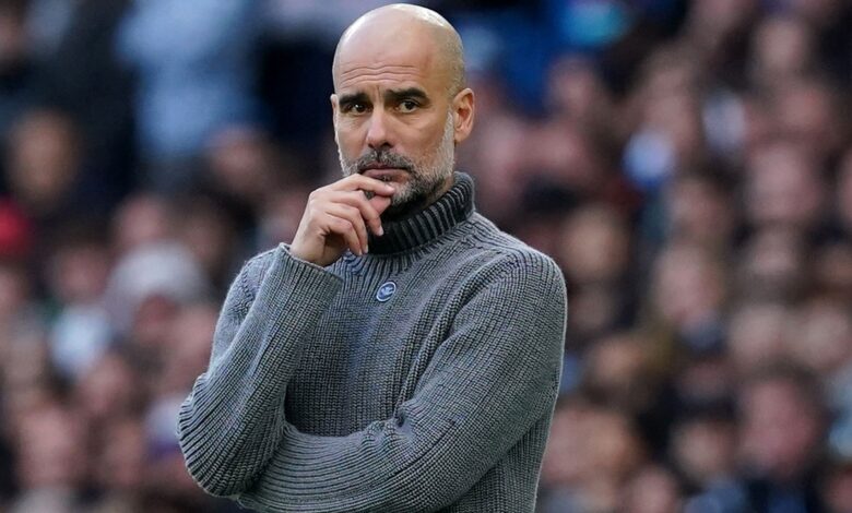 Manchester City manager Pep Guardiola