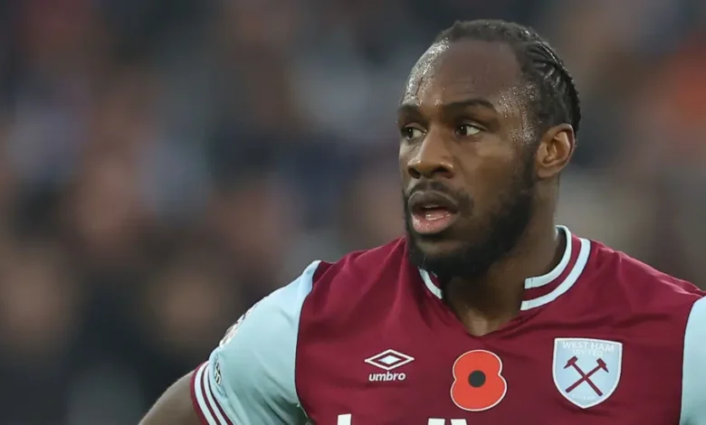 Jamaica striker Michail Antonio is West Ham's record goalscorer in the Premier League