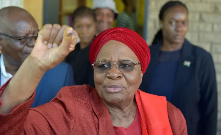 Vice President Netumbo Nandi-Ndaitwah could become Namibia's first female president