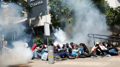 Protesters demonstrating against what they say is a wave of unexplained abductions of government critics