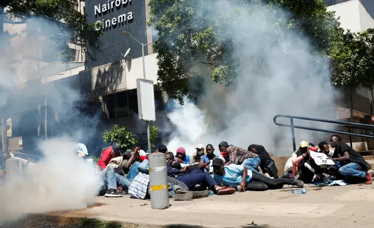 Protesters demonstrating against what they say is a wave of unexplained abductions of government critics