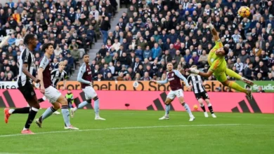 Anthony Gordon's goal was his fourth of the season and his first since scoring in the 3-3 home draw with Liverpool on 4 December