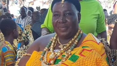 Nana Ama Amissah III, ex-Queenmother of Mankessim