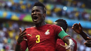 Legendary Asamoah Gyan