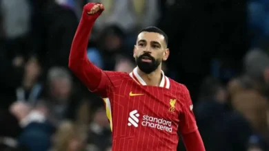 Mohamed Salah has scored or set up 41 goals in the Premier League this season