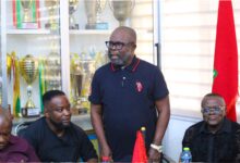 The GFA/Ghalca’s delegation visit to Asante Kotoko