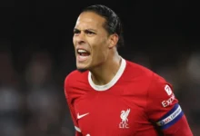Liverpool captain Virgil van Dijk
